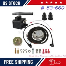 NEW 53-660 Ultima Single Fire Programmable Ignition Kit For Big Twin Evo 53-644 picture