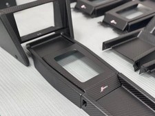 1984-87 Toyota AE86 Corolla GTS SR5 Carbon Fiber Radio Shifter Bezel Console Set picture