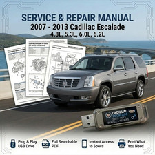 CADILLAC ESCALADE 2007 2008 2009 2010 2011 SERVICE REPAIR WORKSHOP MANUAL ON USB picture