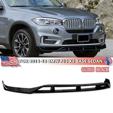 For BMW X5 F15 Base Sedan Model 2014-2018 Gloss Black Front Bumper Lip Splitter picture