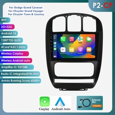 Android 14 Car Radio Stereo For Dodge Grand Caravan 2000-2007 Apple Carplay GPS picture