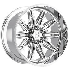 One 20x12 Hostile H126 Maniac 6x135 -44 Chrome Wheel Rim 87 picture