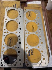 NOS Mopar 1731517 Head Gasket Pair 1956-58 Chrysler Dodge V8 OEM picture