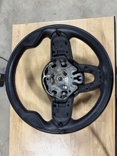 16-21 MINI COOPER JOHN COOPER WORKS STEERING WHEEL BLACK LEATHER - Worn picture