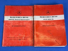 Vtg Original 1959 Mercedes-Benz 300SL Roadster Owners Manual Edition IN GERMAN picture
