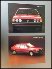 1979 VW Volkswagen Scirocco 12-page Original Car Sales Brochure Catalog SET picture