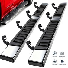 For 2007-2018 Silverado/Sierra 1500 2500 Crew Cab Running Boards 6