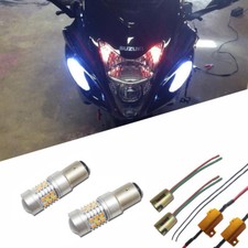 For Suzuki Hayabusa Switchback 28-SMD Turn Signal Light DRL Lamps LED Bulbs X2 picture