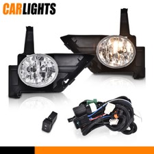 Fit For 2005-2006 Honda CRV Chrome Bumper Fog Lights w/ Switch Wiring Blubs Set picture