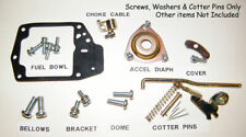 Honda AN600 Sedan AZ600 Coupe Carburetor New Screws, Washers & Cotterpins- READ picture