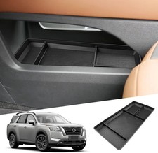 For 2022-2026 Nissan Pathfinder Lower Organizer Tray Armrest Insert Storage Box picture