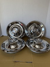 (4) GM LICENSED CHEVY CORVETTE CENTER CAPS FOR THE RALLY WHEELS CMD picture