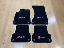Luxury Floor Car Mats for Audi RS6 2011-2018 C7 , Set of 4 , Made to Order picture