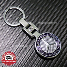 3D Mercedes-Benz AMG Sport 3D Logo Alloy Car Home Keychain Ring Decorate Gift picture