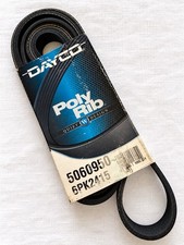 DAYCO 5060950 Poly Rib Serpentine Belt 6PK2415 Quiet W Design New Old Stock picture
