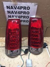 FIT 1988-1999 Chevy GMC CK C/K Red LED Tail Light Pair #T274 picture