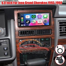 6.86'' For Jeep Grand Cherokee 1993-1998 Carplay Android 15 Car Stereo Radio GPS picture