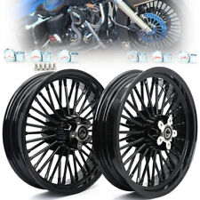 16X3.5 16X3 Fat Spoke Wheels Rims Set for Harley Softail Heritage Fatboy FLSTC picture