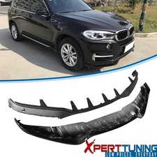 Fits 14-18 BMW F15 X5 Base Aero Front Kits PP Bumper Lip Lower Spoiler MP Style picture
