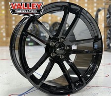 4 20x11 ET-2.5 BLACK WHEELS FOR WIDEBODY DODGE CHALLENGR CHARGER HELLCAT SRT is picture