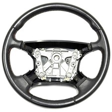 2001 Jaguar X100 XKR BLACK REDSTITCH Steering Wheel SILVERSTONE OEM RARE 45K picture