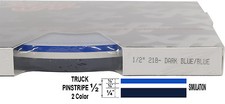 Half Inch Wide 2 Color Truck PinStripe 1/2