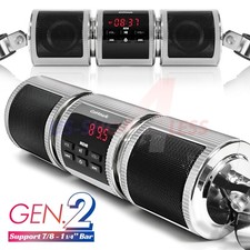 Waterproof Bluetooth Motorcycle Stereo Speakers Soundbar Audio System 4 Wheeler picture