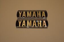 Genuine Yamaha YB100 RX King RXS RX115 YT115 RXK Cover Engine Emblem Pair R/L picture
