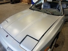 89-93 TOYOTA SUPRA OEM HOOD ASSEMBLY SILVER picture