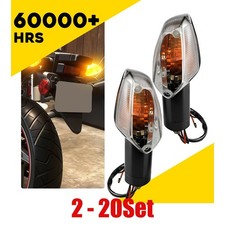 2-20X Clear Turn Signal Light Amber Lamp Front Rear For Honda CBR250R 2011-2018 picture
