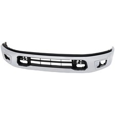 1-Piece Front Bumper For Nissan TITAN 2017-2019 Chrome Replaces# 62022EZ70D picture