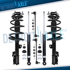 FWD Front Struts w/ Springs Sway Bars Rear Shocks for 2011 - 2014 Toyota Sienna picture