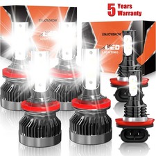 10000K LED Headlight Hi/Low Beam Fog Light Bulbs Kit For Toyota Tacoma 2016-2023 picture