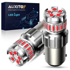 2/4/6X 1156 7506 P21W Red LED Brake Stop Tail Light Bulb Error Free For BMW Audi picture