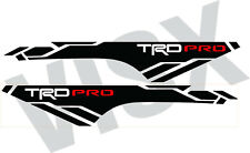 X2 TRD PRO off-road vinyl decals for 2013-2019 Toyota Tacoma bed side  picture