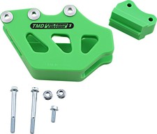 T.M. Designworks Factory Edition 1 Rear Chain Guide - Green - Kawasaki picture