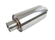 T304 Universal Round Muffler with 3