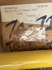 NOS OEM 70-71 Oldsmobile Cutlass 442 Felt Trunk Mat picture