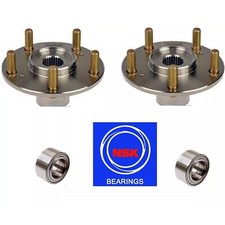 2002-2006 Acura RSX Type S Front Wheel Hub &(OEM) NSK Bearing Kit (PAIR) picture