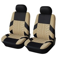 Car Seat Covers Full Set Front Split Rear Bench For Car Universal picture