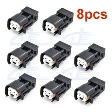 8PCS Fuel Injector Connector Adapter LS1 EV1 to EV6 EV14 USCAR LS2 LS3 LSX LT1 picture