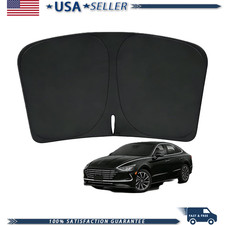 Custom- Double-Sided Black Foldable Front Windshield Sun Shade 2009-2014 picture