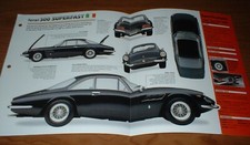 1965 FERRARI 500 SUPERFAST SPEC SHEET BROCHURE PHOTO INFO PAMPHLET 64 picture