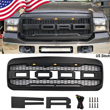 Raptor Grille Grill Letter Light Fit F250 F250 F350 F450 Super Duty 1999-2004 picture