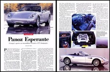 1999 2000 Panoz Esperante Original Review Report Print Car Article J271 picture