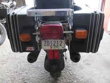 1980 BMW R100 Krauser Saddle Bag Pannier Set w/ Mounting Brackets & Rear Rack picture