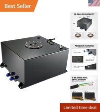 Versatile 10 Gallon Fuel Tank with Anti-Sloshing Foam – Ideal for Diesel & Fuel picture