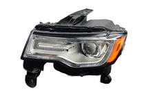 Perfect Genuine OEM 2014-2016 Jeep Grand Cherokee HID AFS Chrome Headlight Left picture