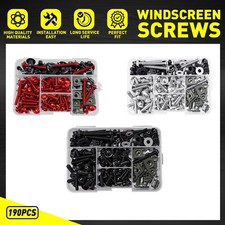 190X Fairing Bolt Kit Body Screw Nut Clip Fit Yamaha YZF R6 R1 R6S YZF600R FZ6/R picture