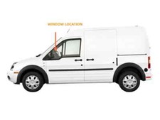 Fits 2010-2013 Ford Transit Connect Van Driver Left Side Front Vent Window Glass picture